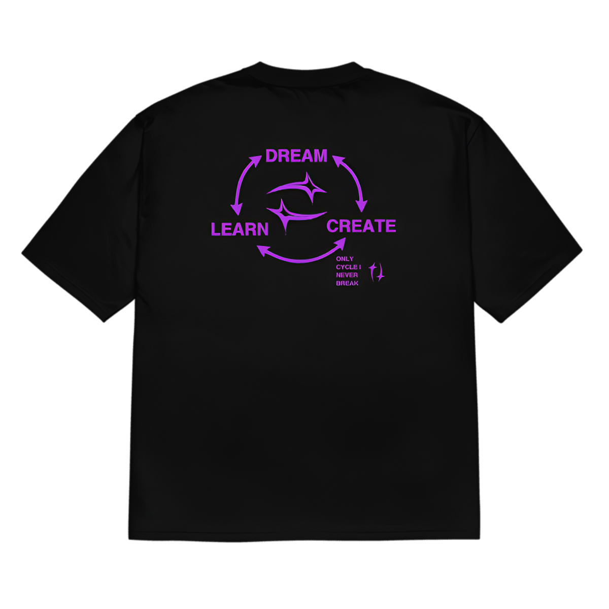 rounders black tee - Unlawed