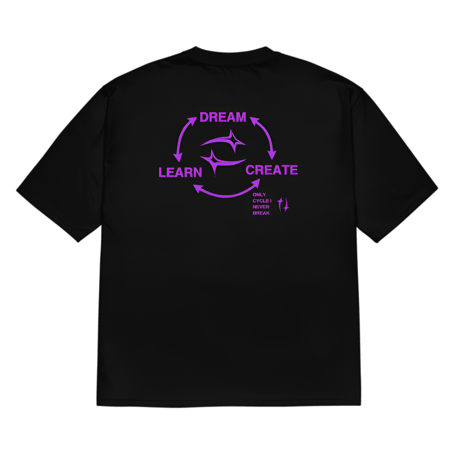 rounders black tee - Unlawed