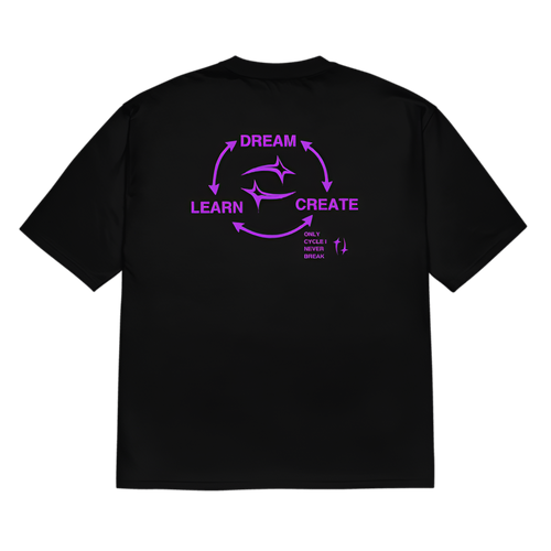 rounders black tee - Unlawed