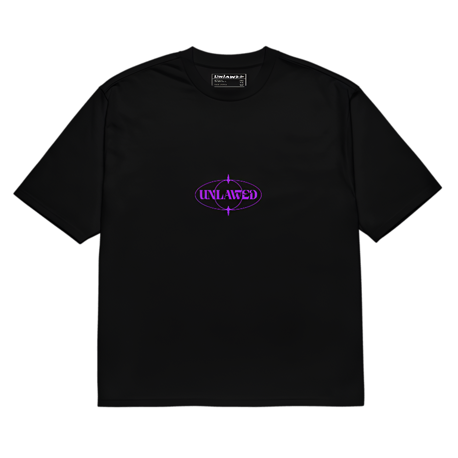 rounders black tee - Unlawed