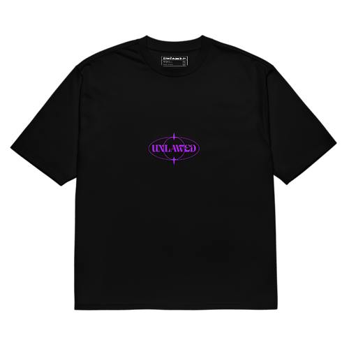 rounders black tee - Unlawed